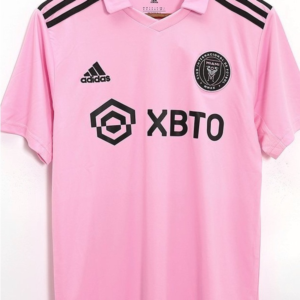 MESSI #10 Inter Miami CF Home Jersey 2022 Pink (large, not official team jersey)